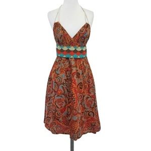 Moulinette soeurs dress with beaded belt